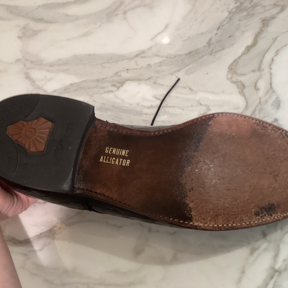 Black handmade Genuine Alligators. - Picture 2 of 8